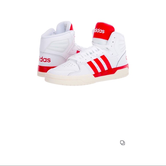 adidas Entrap Mid White - my son wore these shoes twice excellent condition!! - Picture 1 of 8